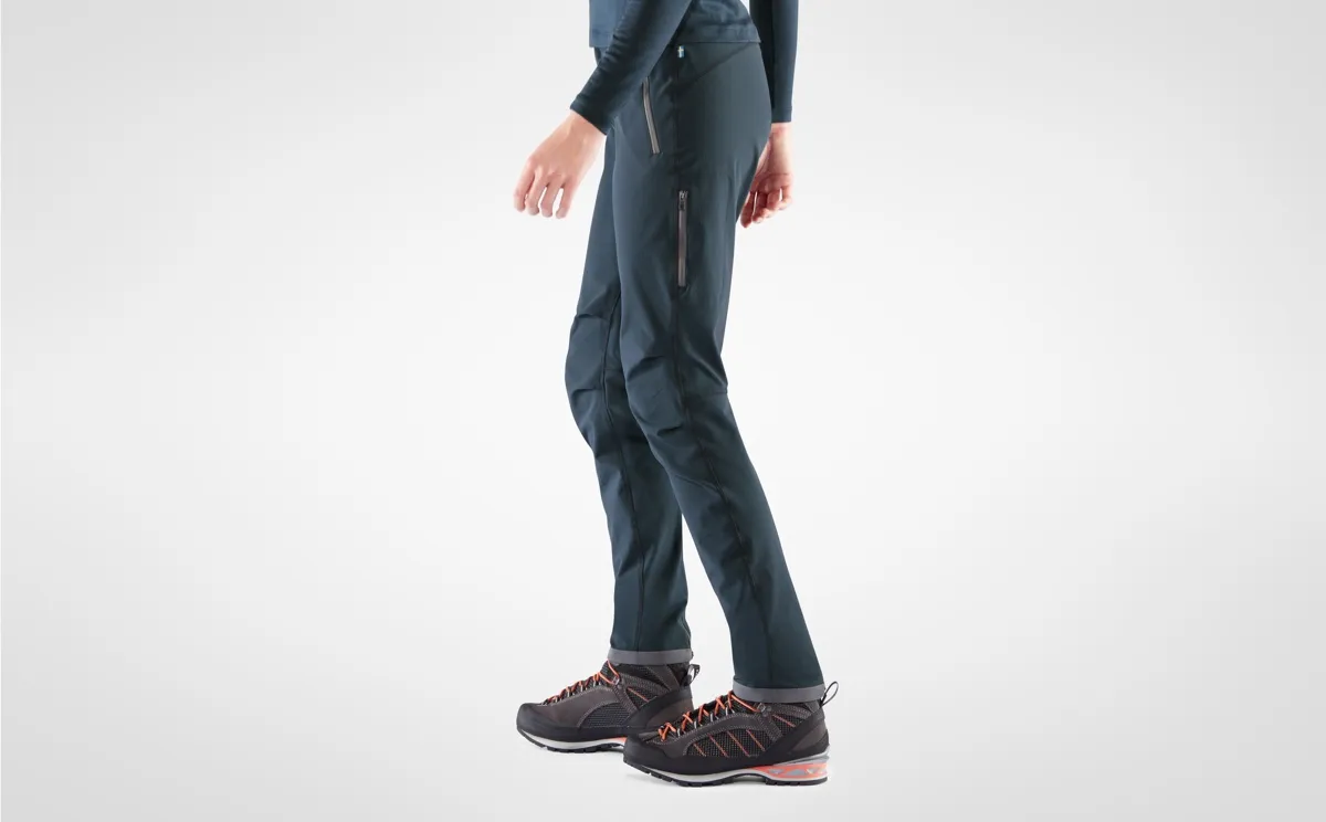 Fjällräven Women's Bergtagen Stretch Trousers Mountain Blue
