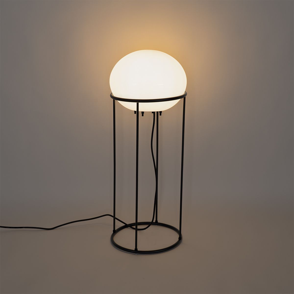 Design buiten vloerlamp zwart - Jannie
