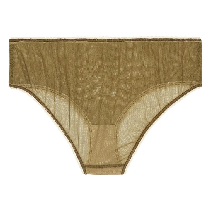 Momoni Culotte Amaca Tulle | Vert olive