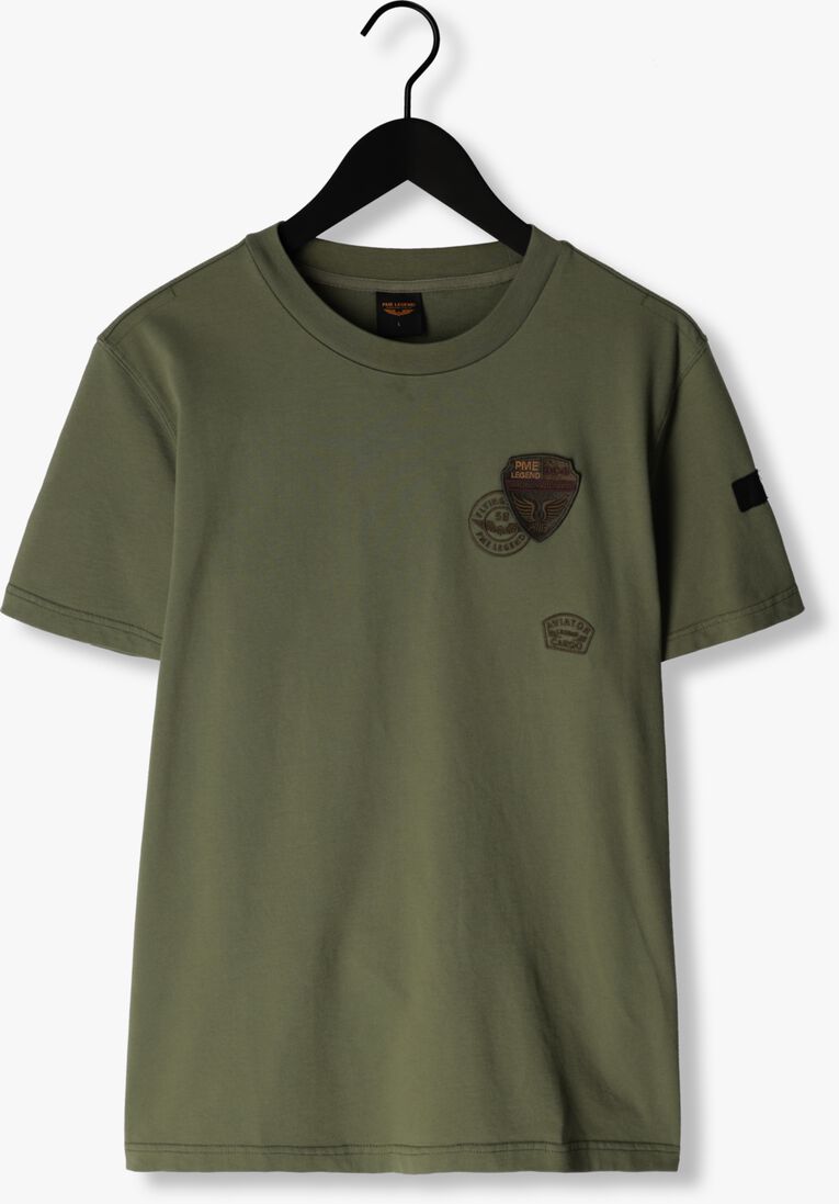 PME LEGEND mint pme legend t-shirt short sleeve r-neck unbrushed terry