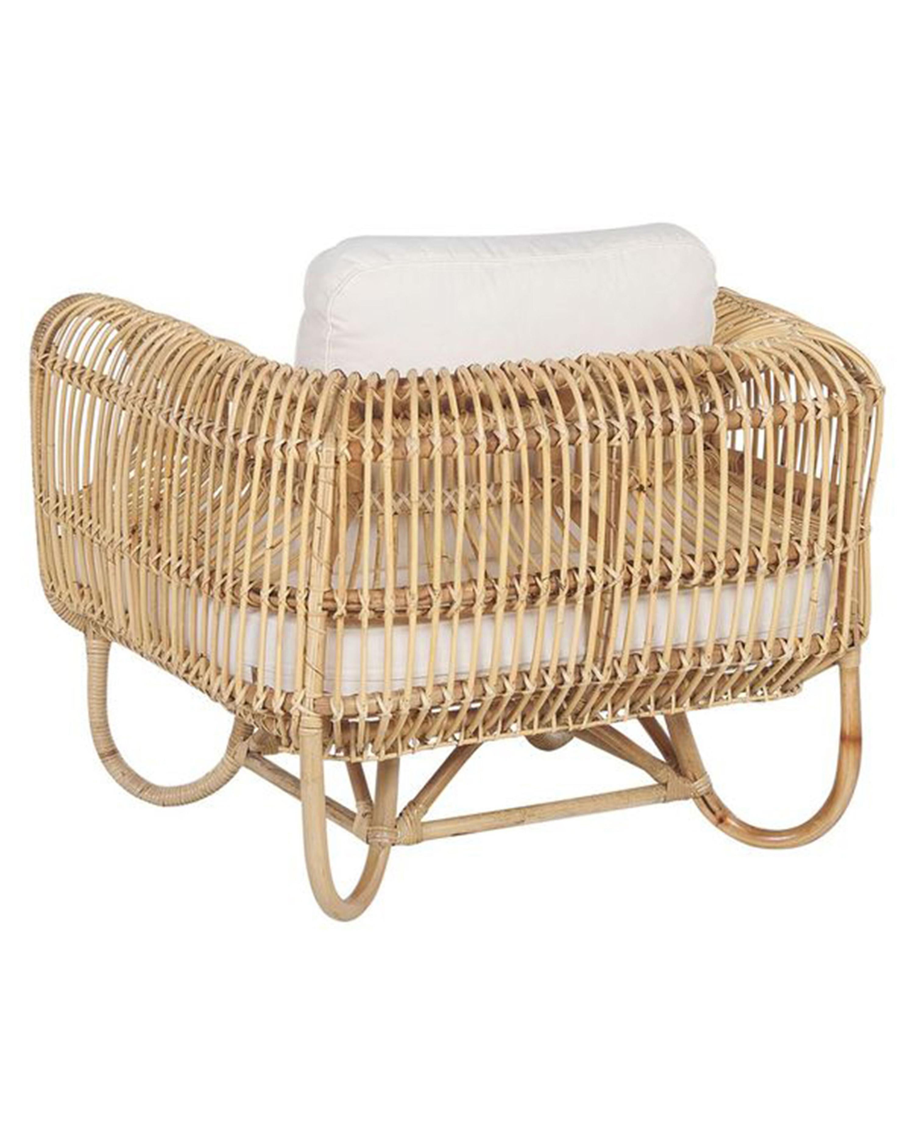 Tuinfauteuil DOLCEDO Rotan Natuurlijk