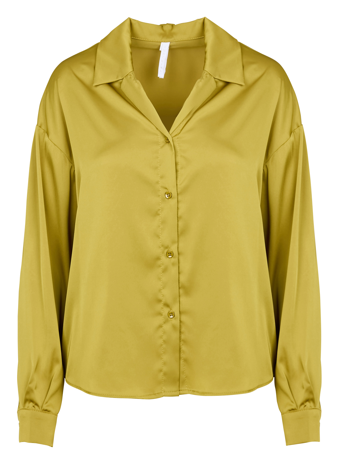 Chemise col classique| Jaune