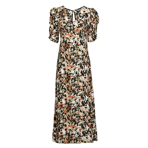 Only - ONLAVRIL FR 2/4 SLIT CALF DRESS - Multicolore