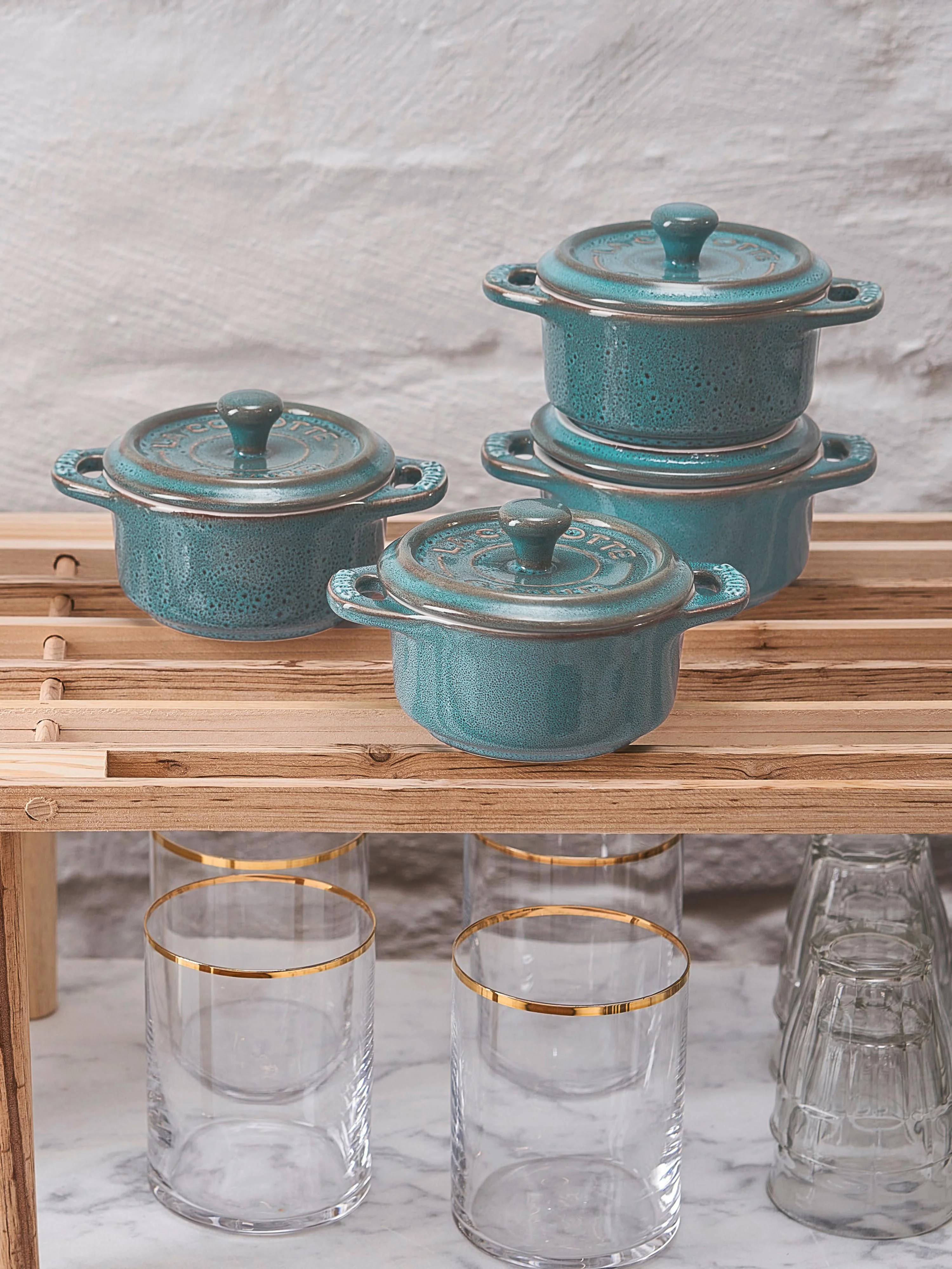 Potjes Mini Cocotte, 4-delig