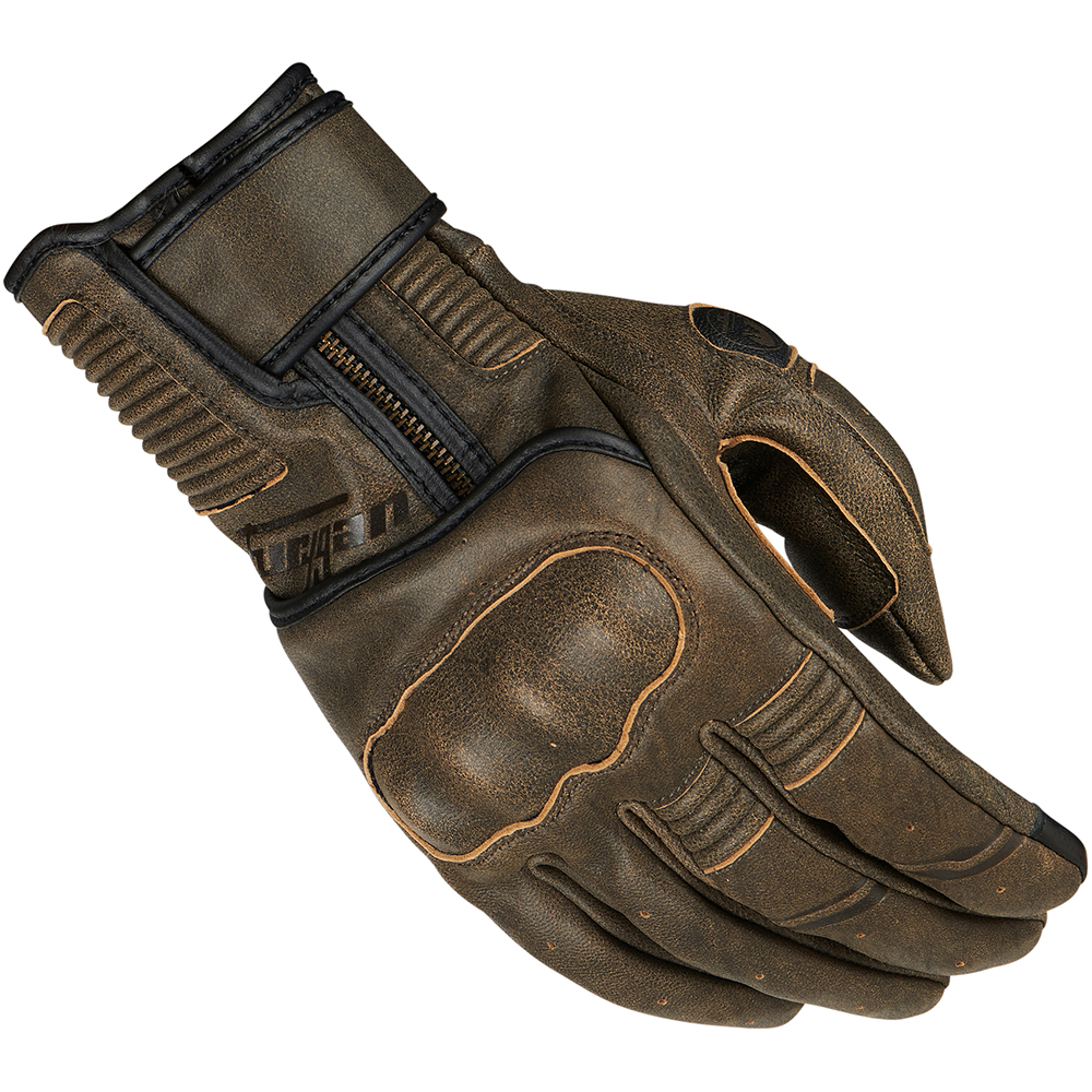 Furygan - Gants James Rusted D3O Marron