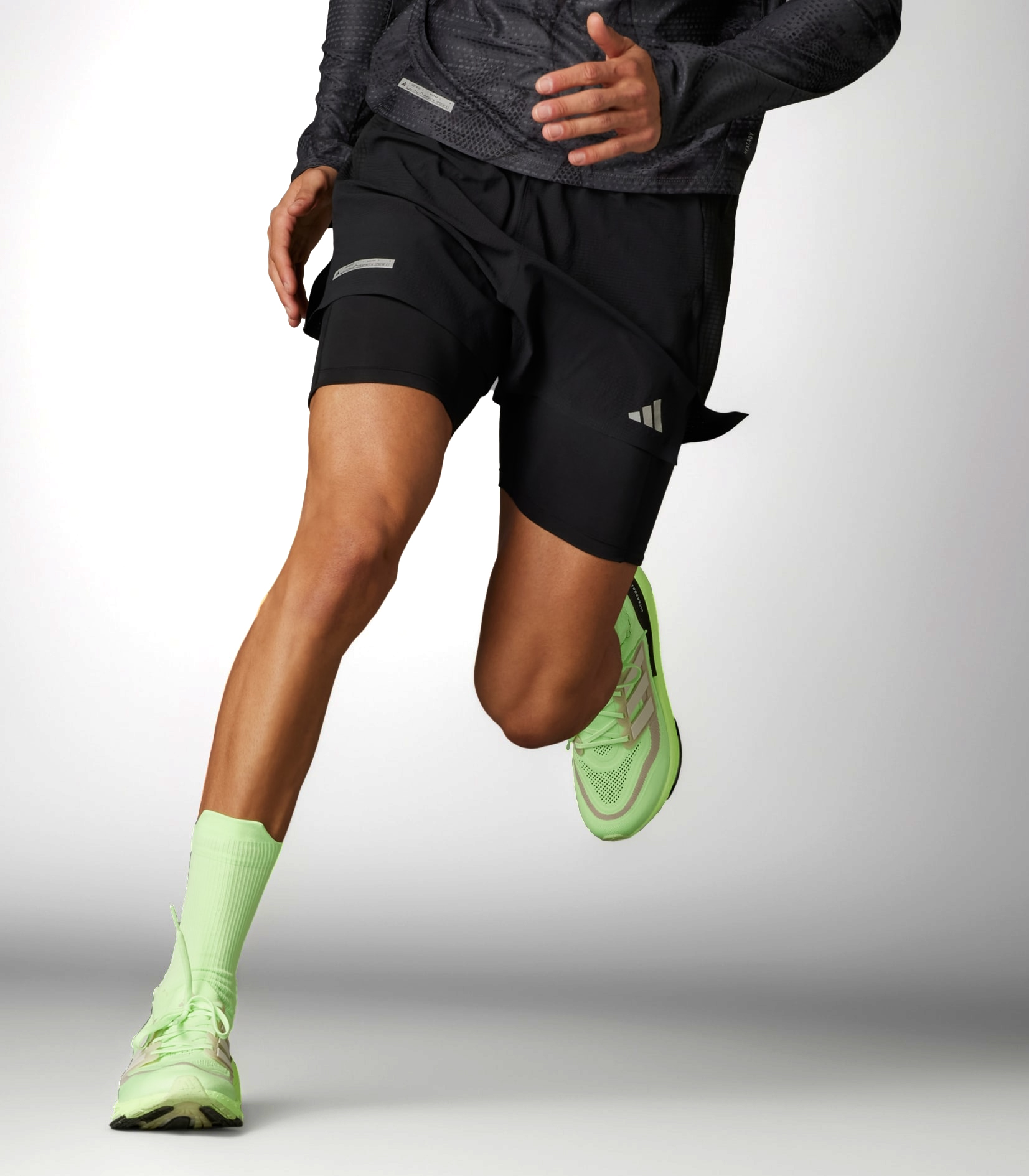 UltimateAdidas 2-in-1 Shorts Herre Black/Black