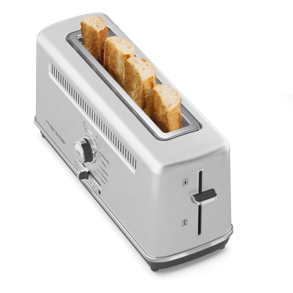 Grille-pain Expert fente extra-longue Riviera et bar