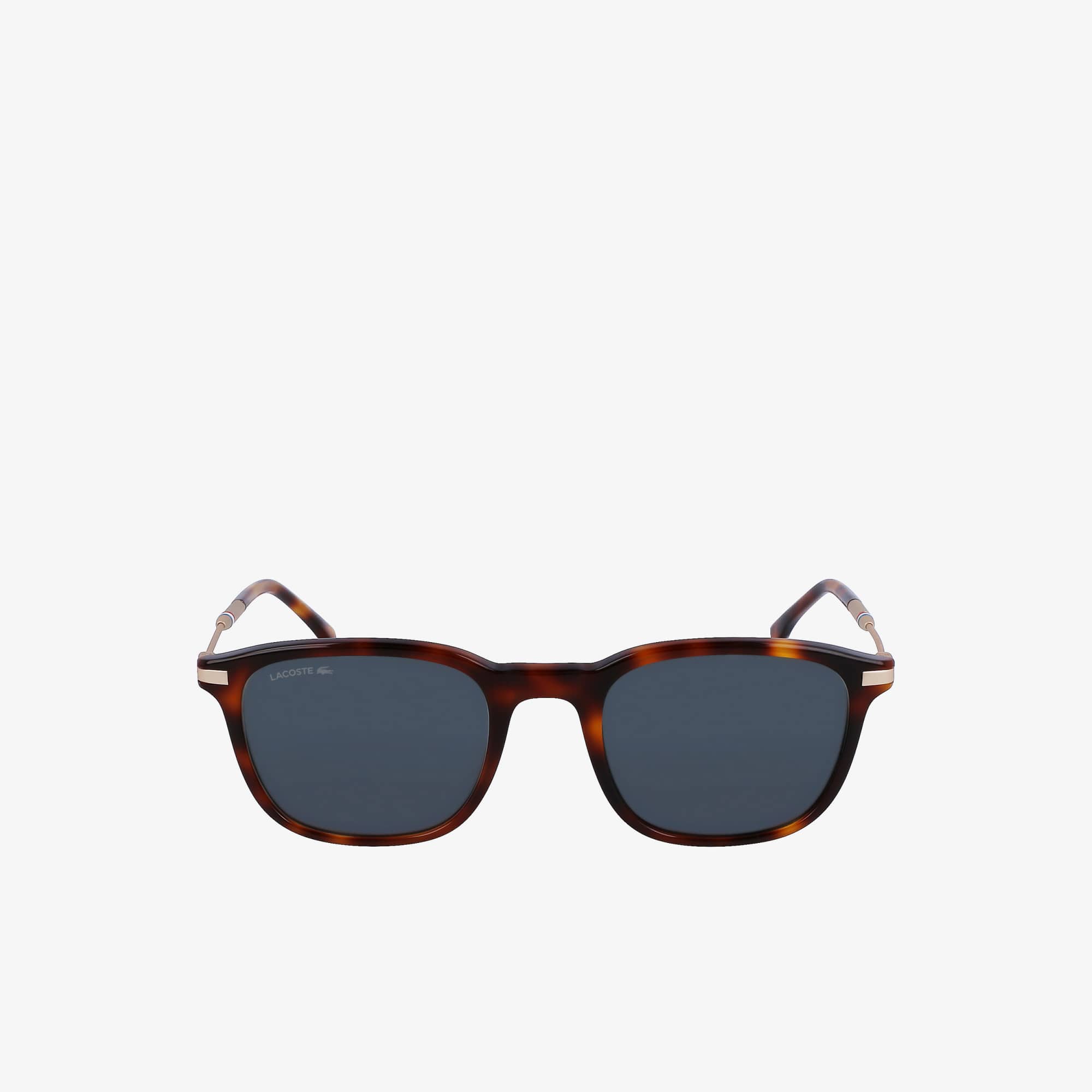 Lunettes de soleil homme rectangulaires Lacoste en acétate Lunettes de soleil - Marron - Lacoste - Homme