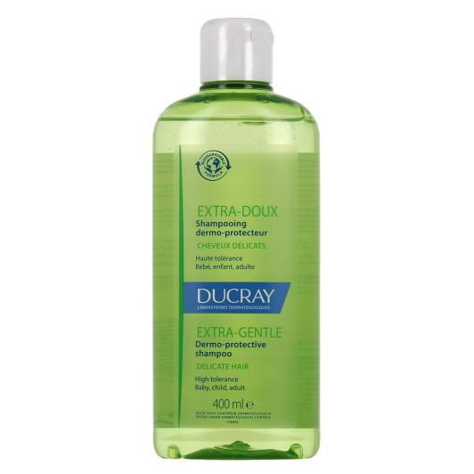Shampoing doux Ducray pour cheveux délicats - Usage fréquent