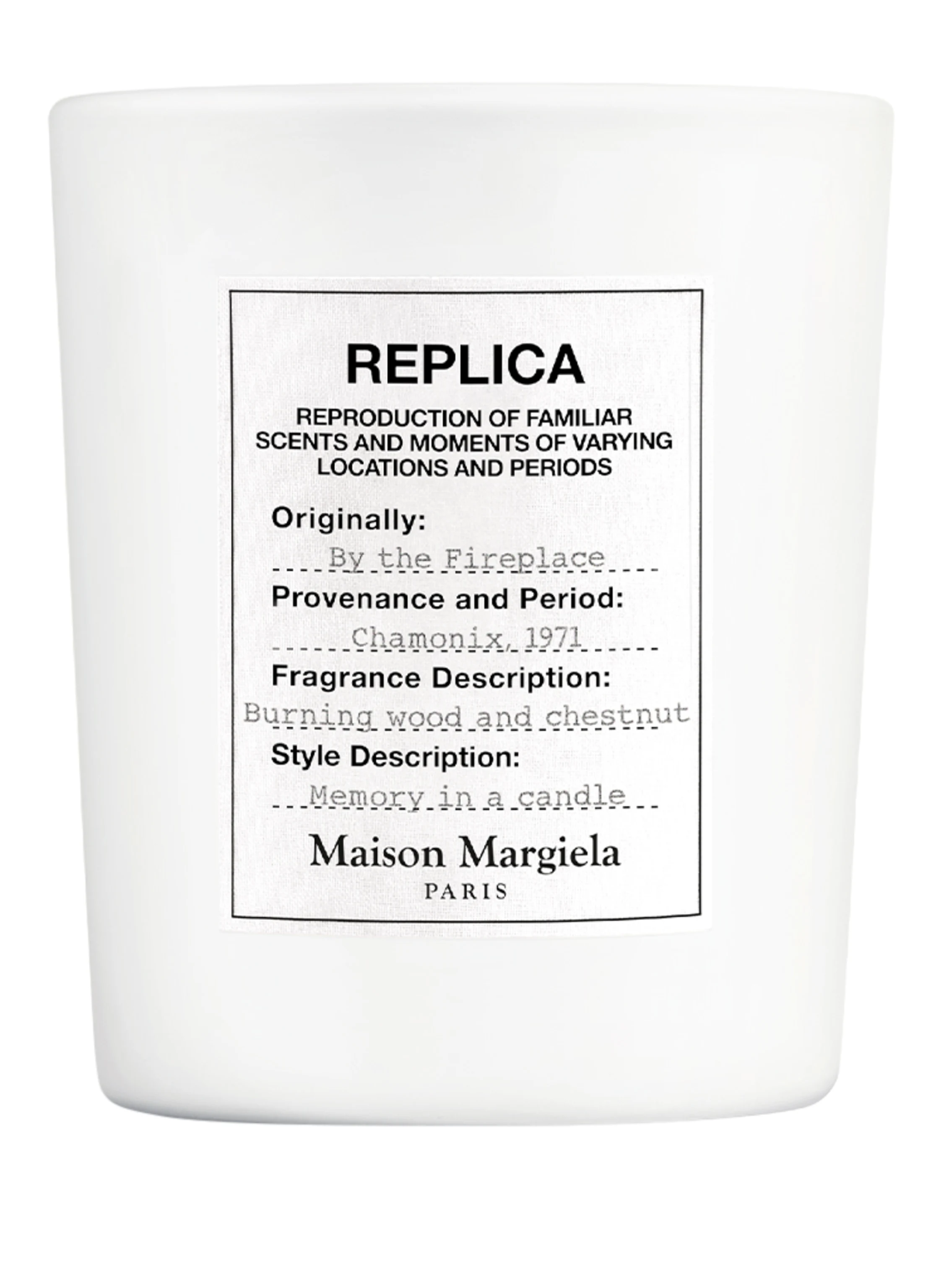 Maison Margiela Fragrances REPLICA BY THE FIREPLACE