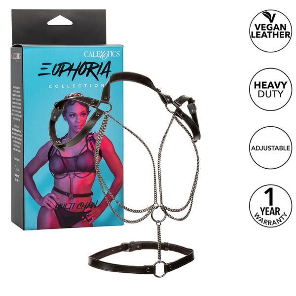 California Exotic Euphoria Arreio de Cabide Multicantes Premium