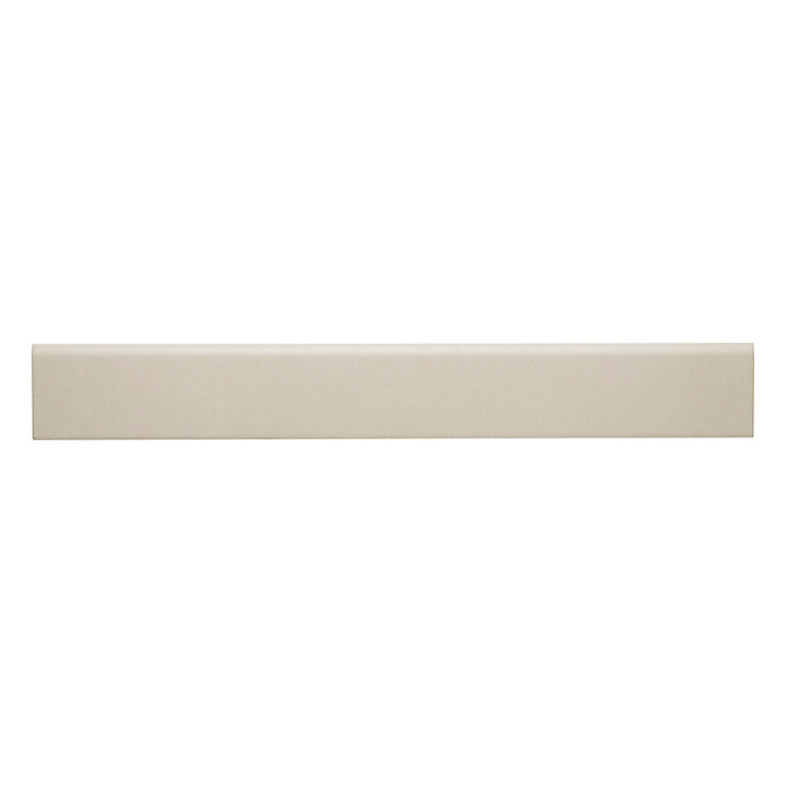 Plinthe carrelage blanche finition mat Colours Smooth L.60 x H.8 x ép.1 cm