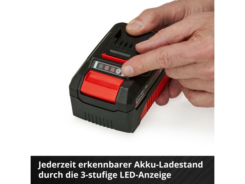 Einhell Akku-Laubsauger Venturro 18/210 Kit (1 x 4.0Ah) Befreit Garten und Hof von Laub und Schmutz