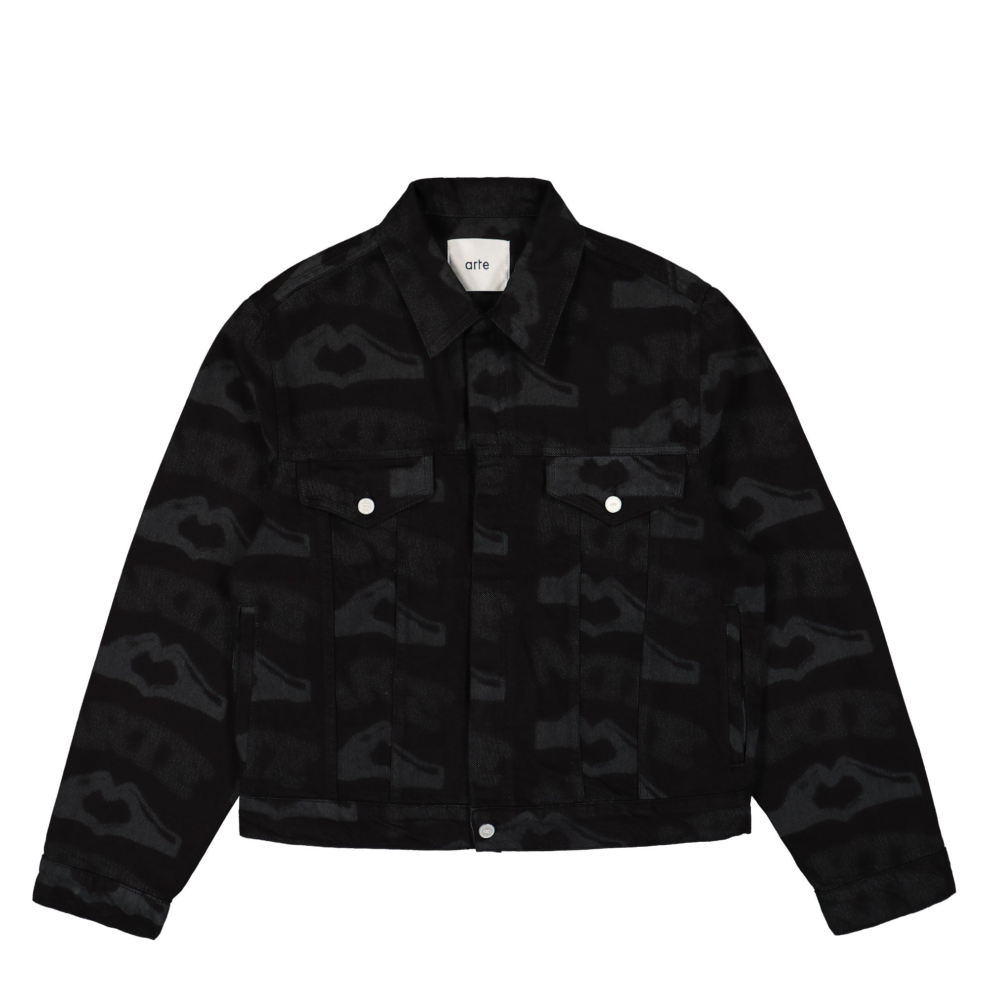 Arte Antwerp<br>Heart Printed Jacket
