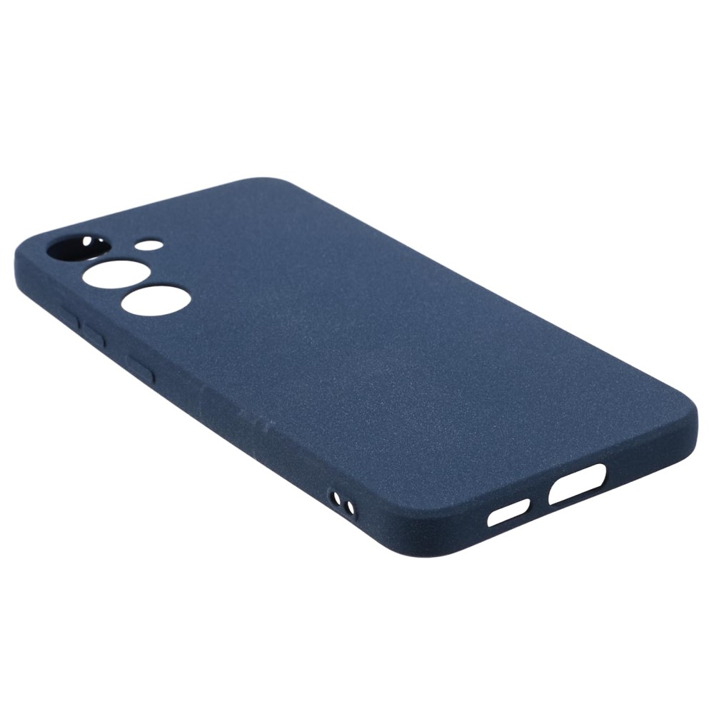 Samsung Galaxy S24  Plus Gummi Case Hülle mit Kameraschutz - Dunkelblau
