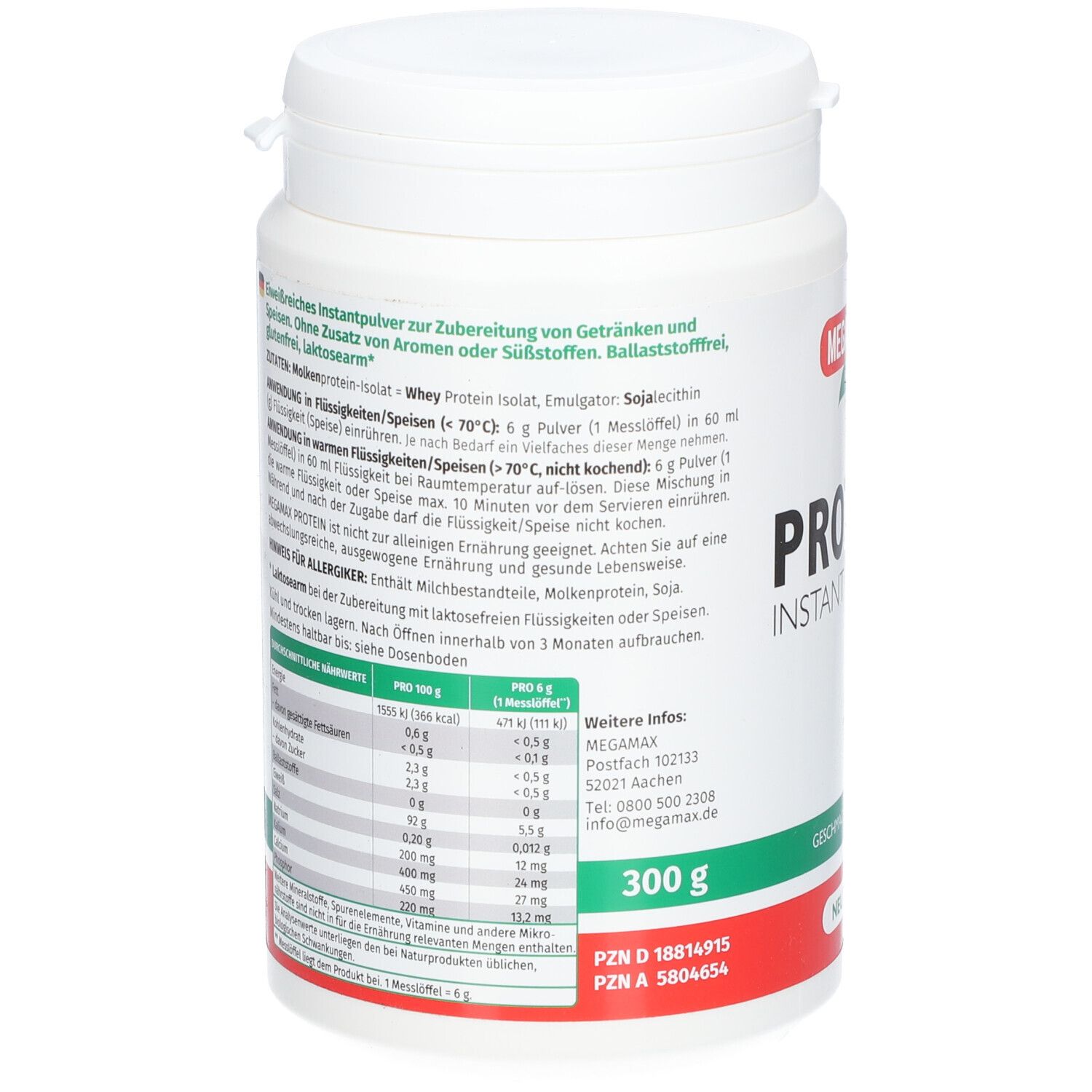 MEGAMAX® Protein Instant Powder