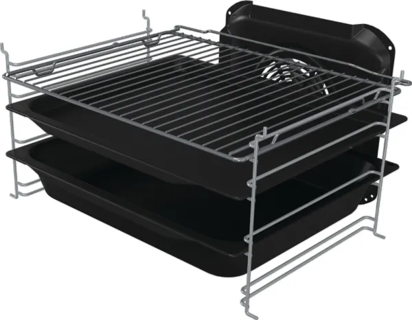 Gorenje Classico GECS5B70CLI - Komfur - med dampfunktion - fritstående - bredde: 50 cm - dybde: 59.4 cm - højde: 85 cm - med selv-rengøring - elfenben