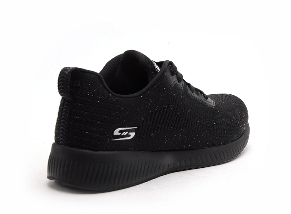 Skechers basses femme bobsport s 32502 noir