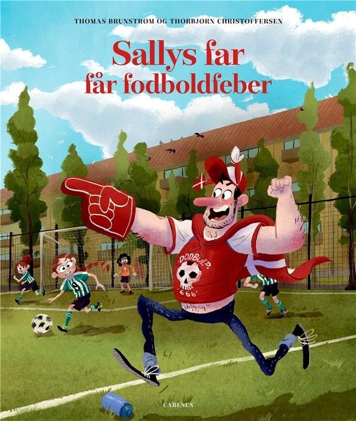 Sallys Far Får Fodboldfeber - Thomas Brunstrøm - Bog