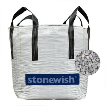 Stonewish Arctic blue 20-40 mm - bigbag á 1000 kg