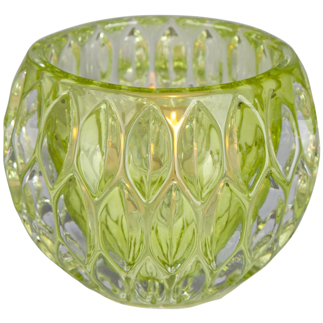 Teelichtglas - 8 x 6 cm - 1 Stück