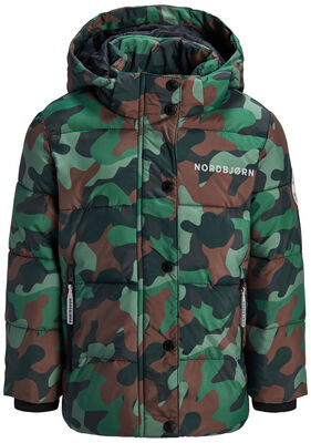 Nordbjørn Lojo Pufferjakke, Camo Splash Classic