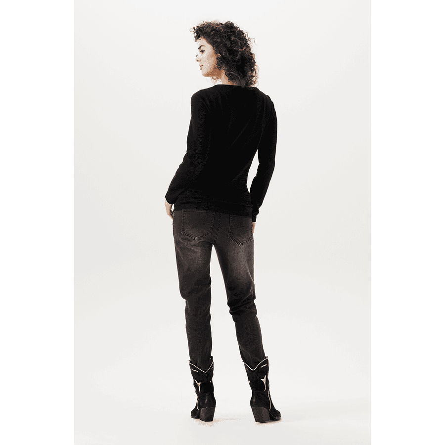SUPERMOM Langarmshirt Cortez Black