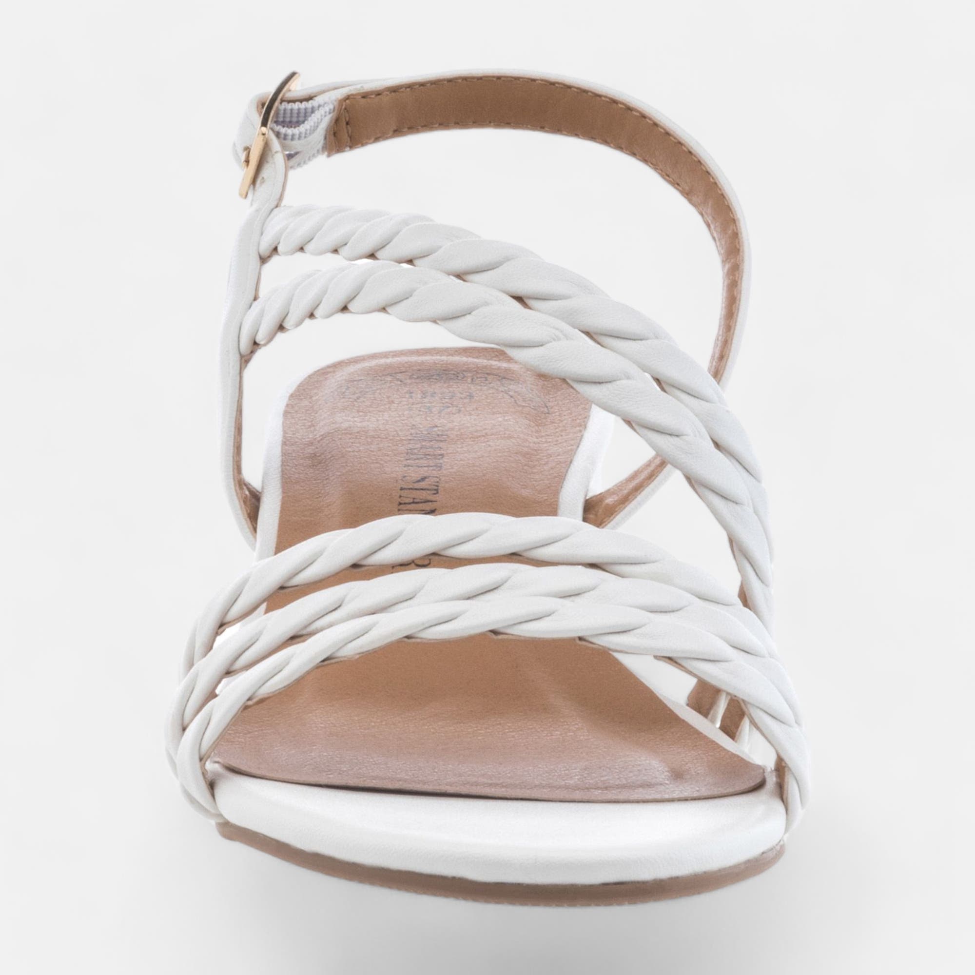 Nu-pieds Femme blanc