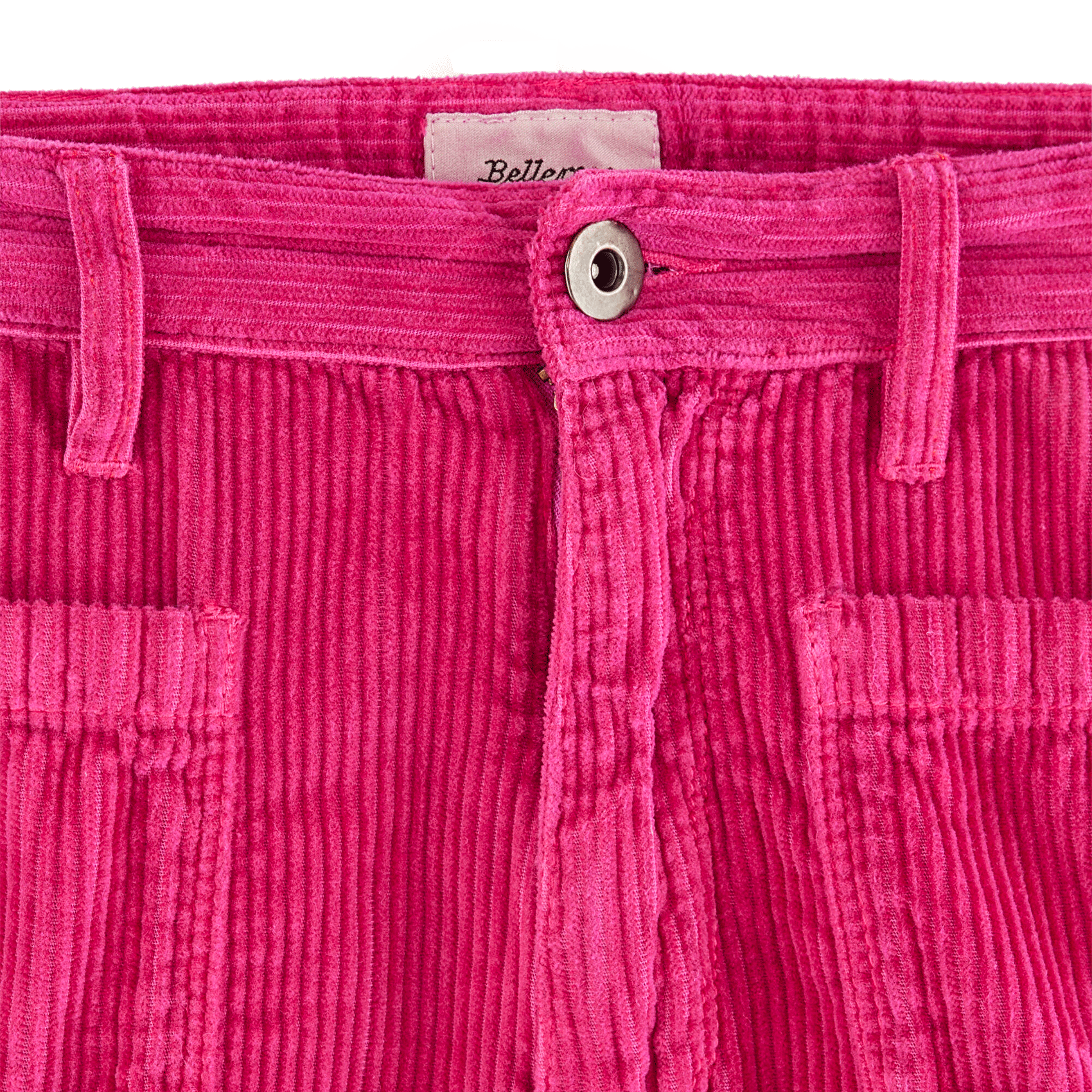 PEPY - Pantalon droit en coton | Rose