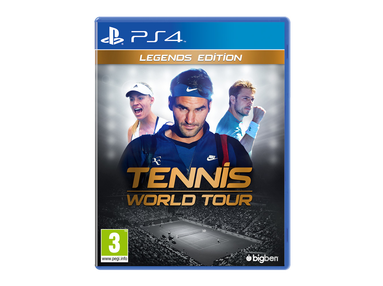 JOGO TENNIS WORLD TOUR PS4 LEGENDS ED.
