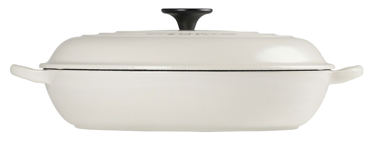 LE CREUSET Gourmet-Profitopf 30cm Creme TRADITION