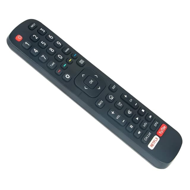 TV fjernbetjening Erstatning for EN2B27V / EN2B27DF Til Hisense TV