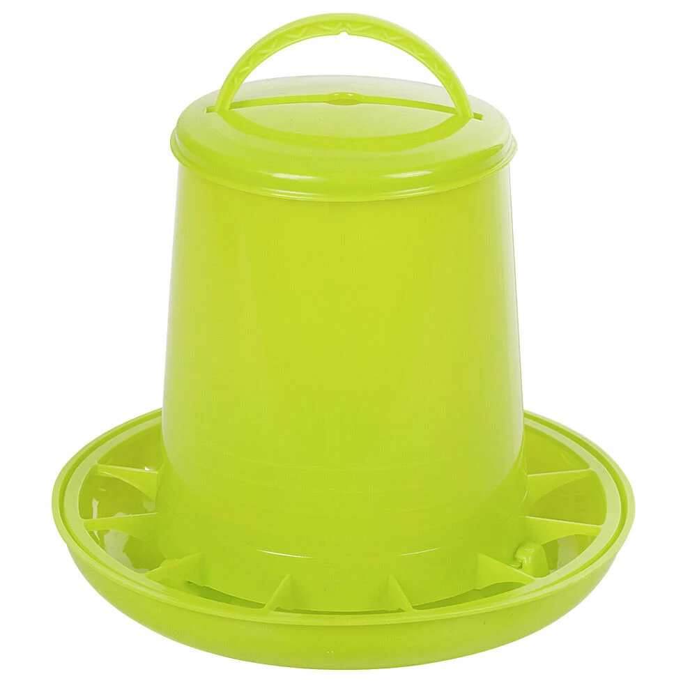 Mangeoire verte pour poules et volailles 3 Kg