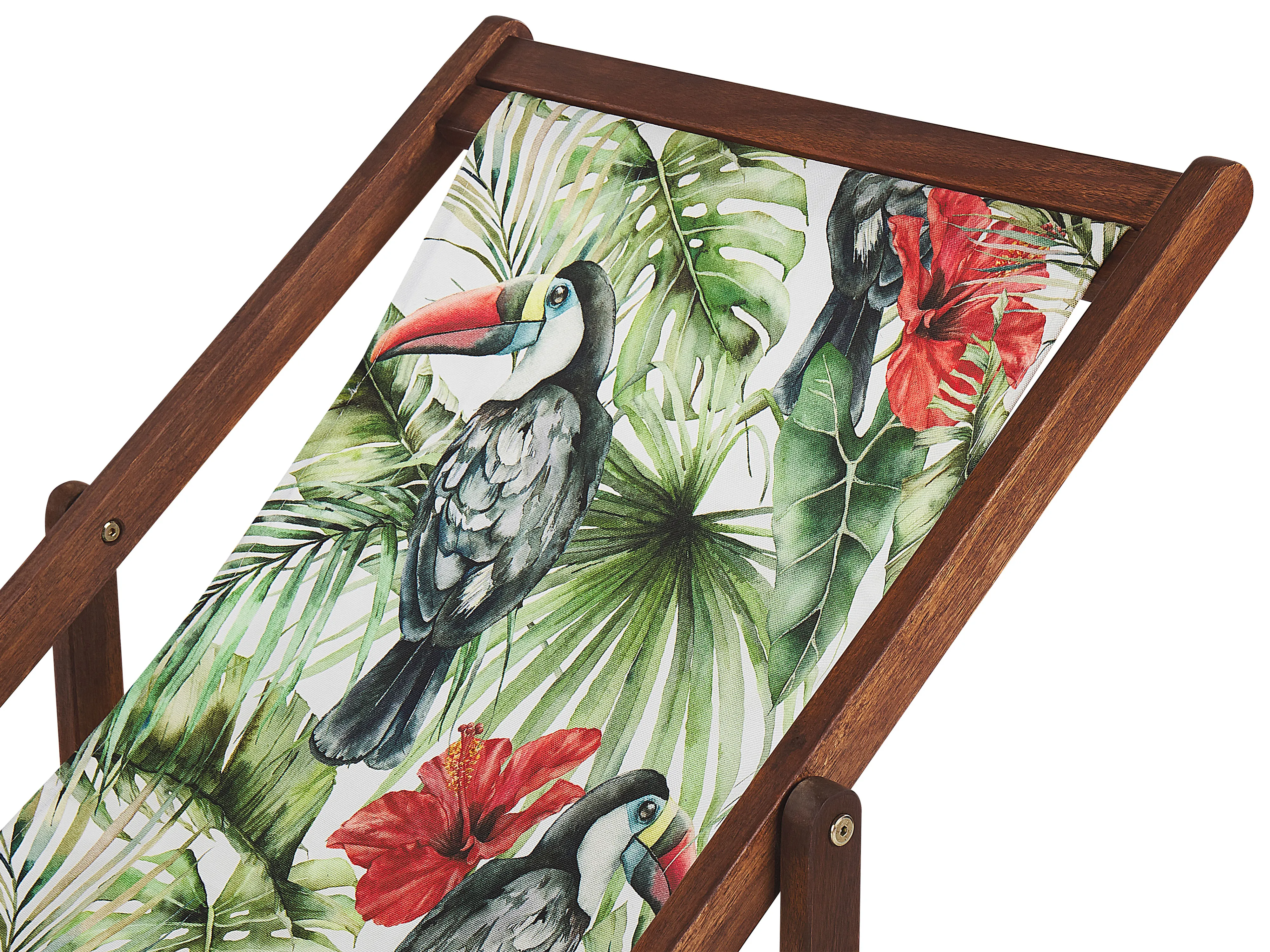 Set van 2 vervangingshoezen voor ligstoel ANZIO/AVELLINO 113 x 44 cm Meerkleurig