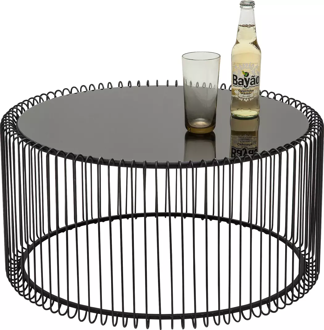 Couchtisch Wire Black 79577 2er Set