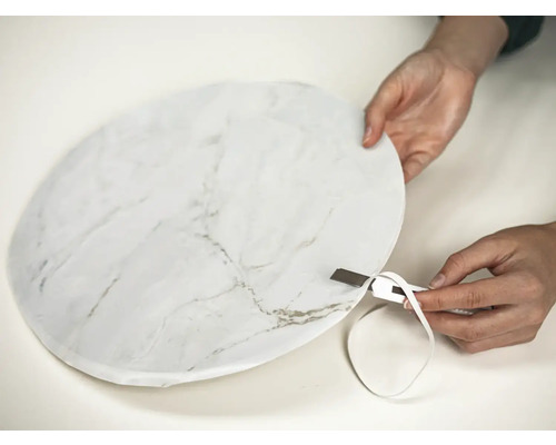 dc-fix® plakfolie steendecor Romeo wit 200x67,5 cm