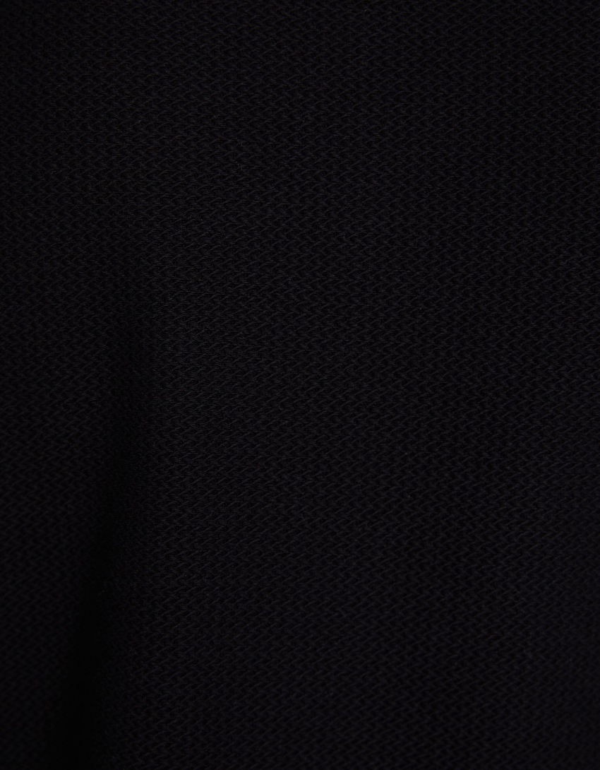 Camiseta texturizada de manga curta
