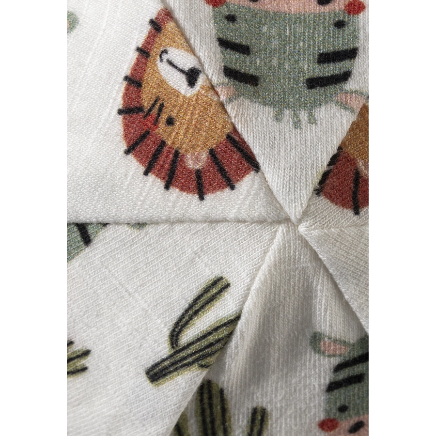 Sterntaler Beanie Safaritiere ecru