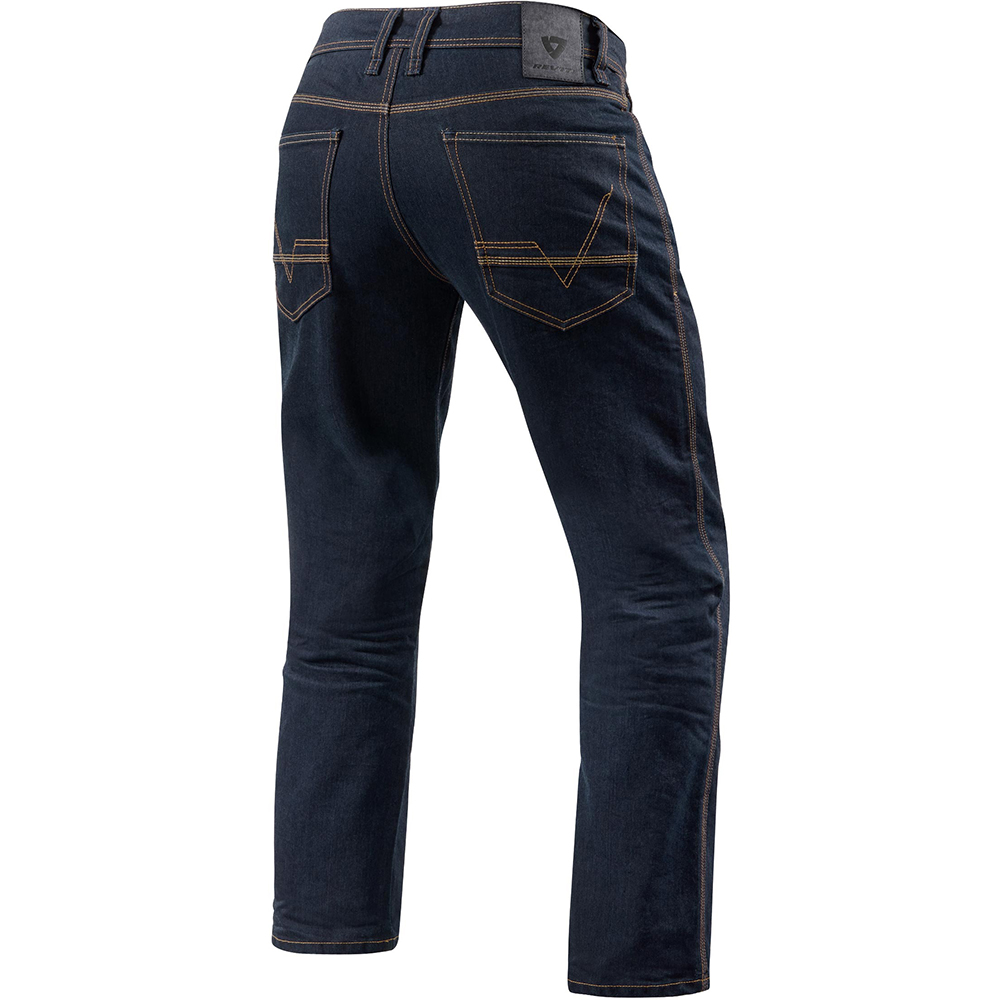 Rev'it - Jean Newmont LF - long Bleu foncé