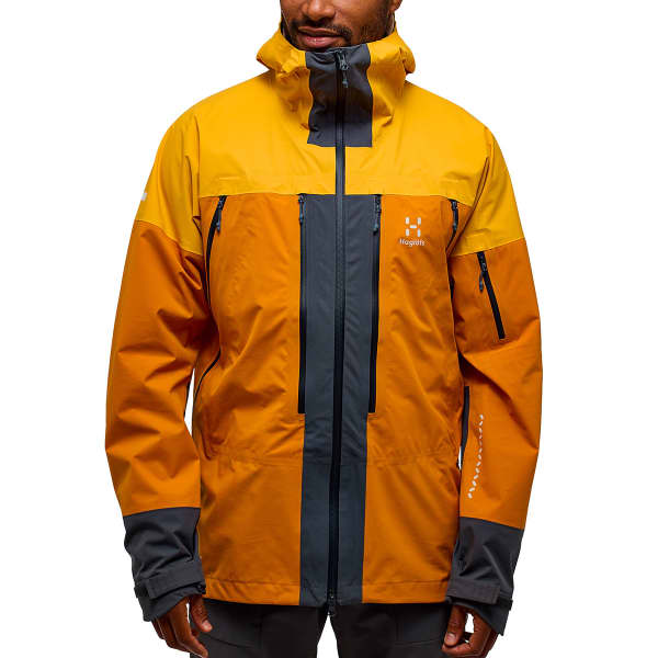 Veste ski de randonnée HAGLÖFS L.I.M TOURING PROOF JACKET MEN SUNNY YELLOW/DESERT YELLOW