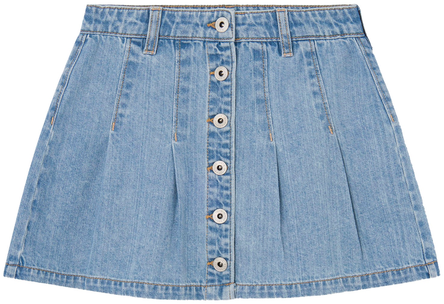 Pepe Jeans A-Linien-Rock , mit durchgängiger Knopfleiste
