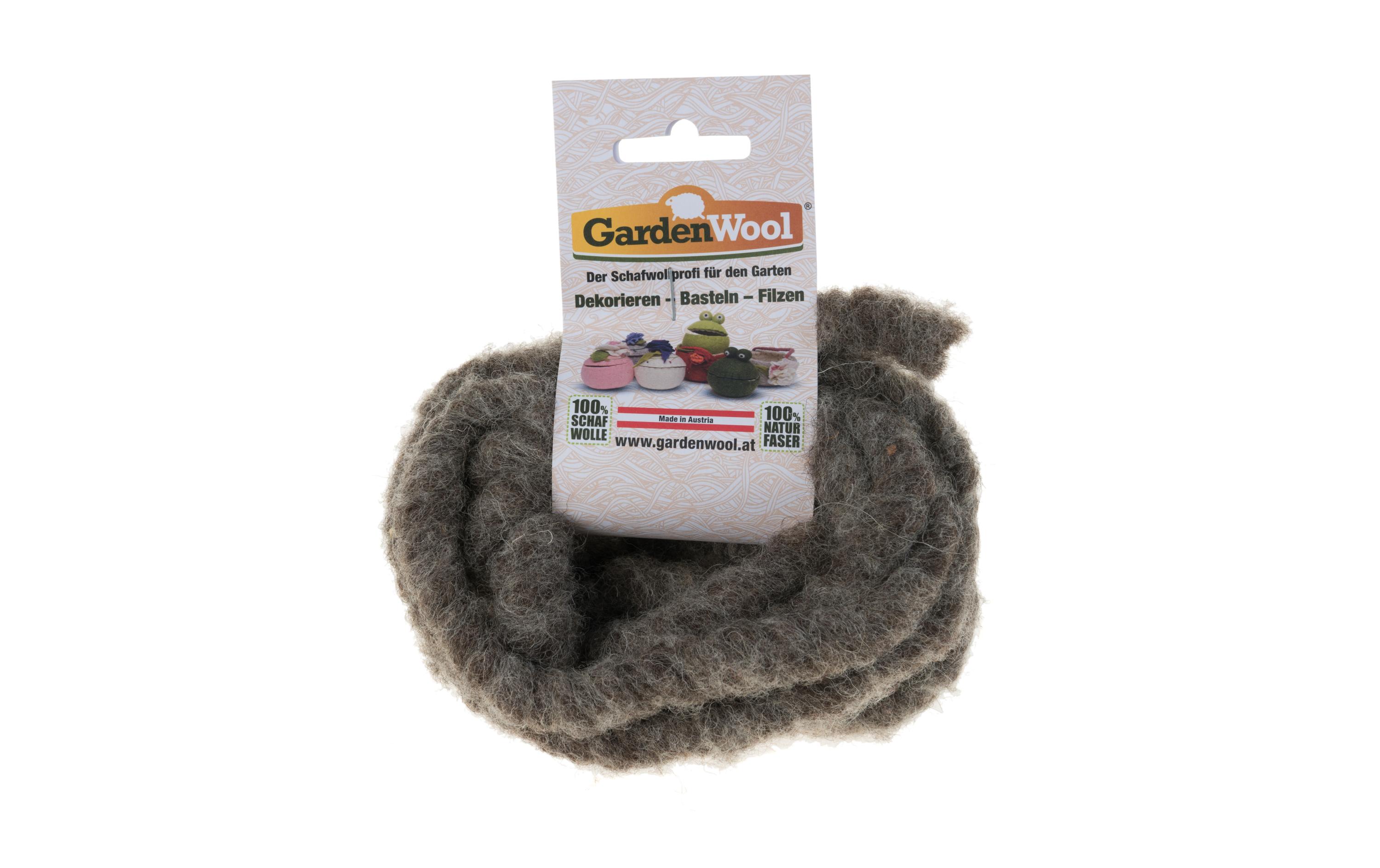 Wollkordel 30 cm GrauZur Befestigung von Winter-/Frostschutzmatten