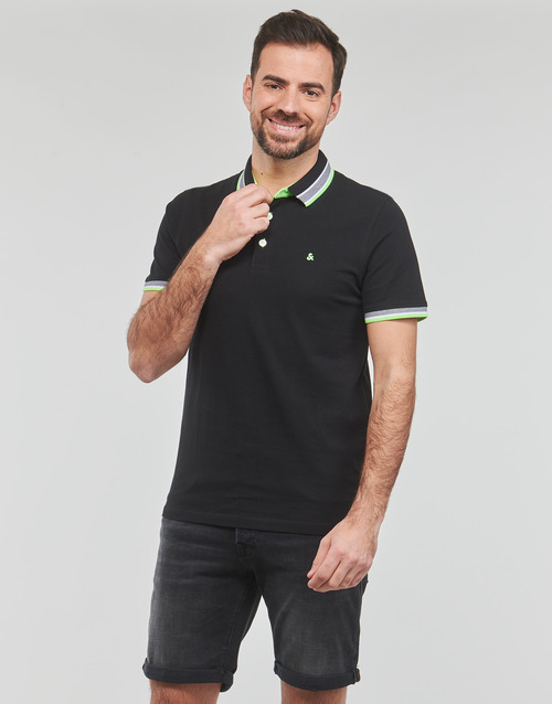 Jack & Jones - JJEPAULOS POLO SS - Noir