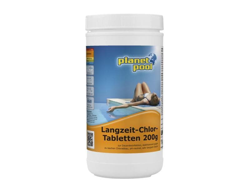 Planet Pool Langzeit-Chlor-Tabletten 200 g / 1 kg Langzeit-Chlor-Tabletten 200 g