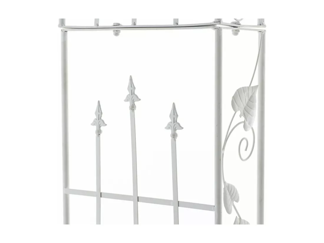 Arche à rosiers - Métal & Métal - Blanc - Emma