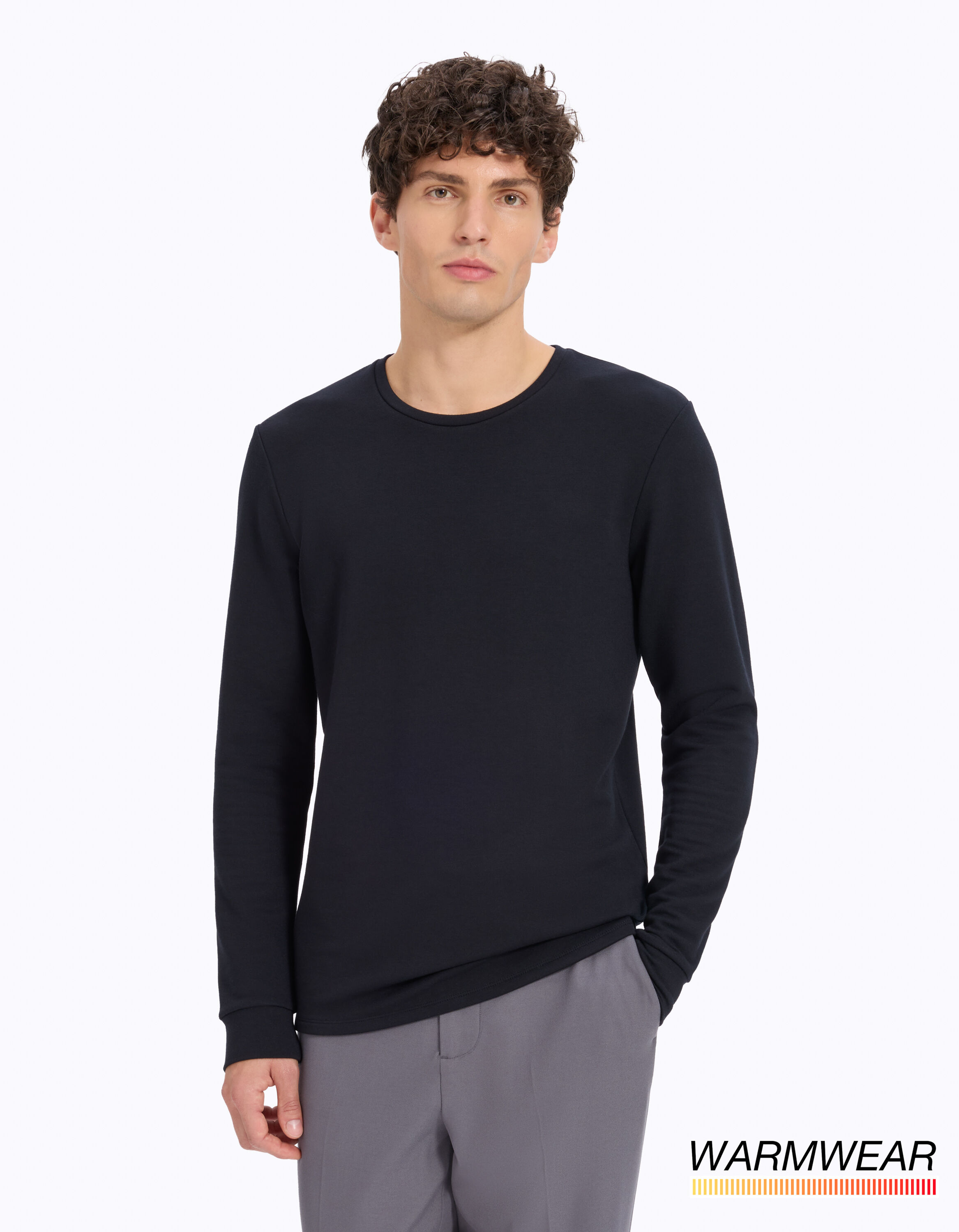 T-shirt manches longues warmwear Niveau 2 - noir