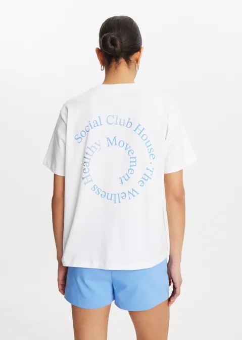 T-shirt social club wit (WIT)