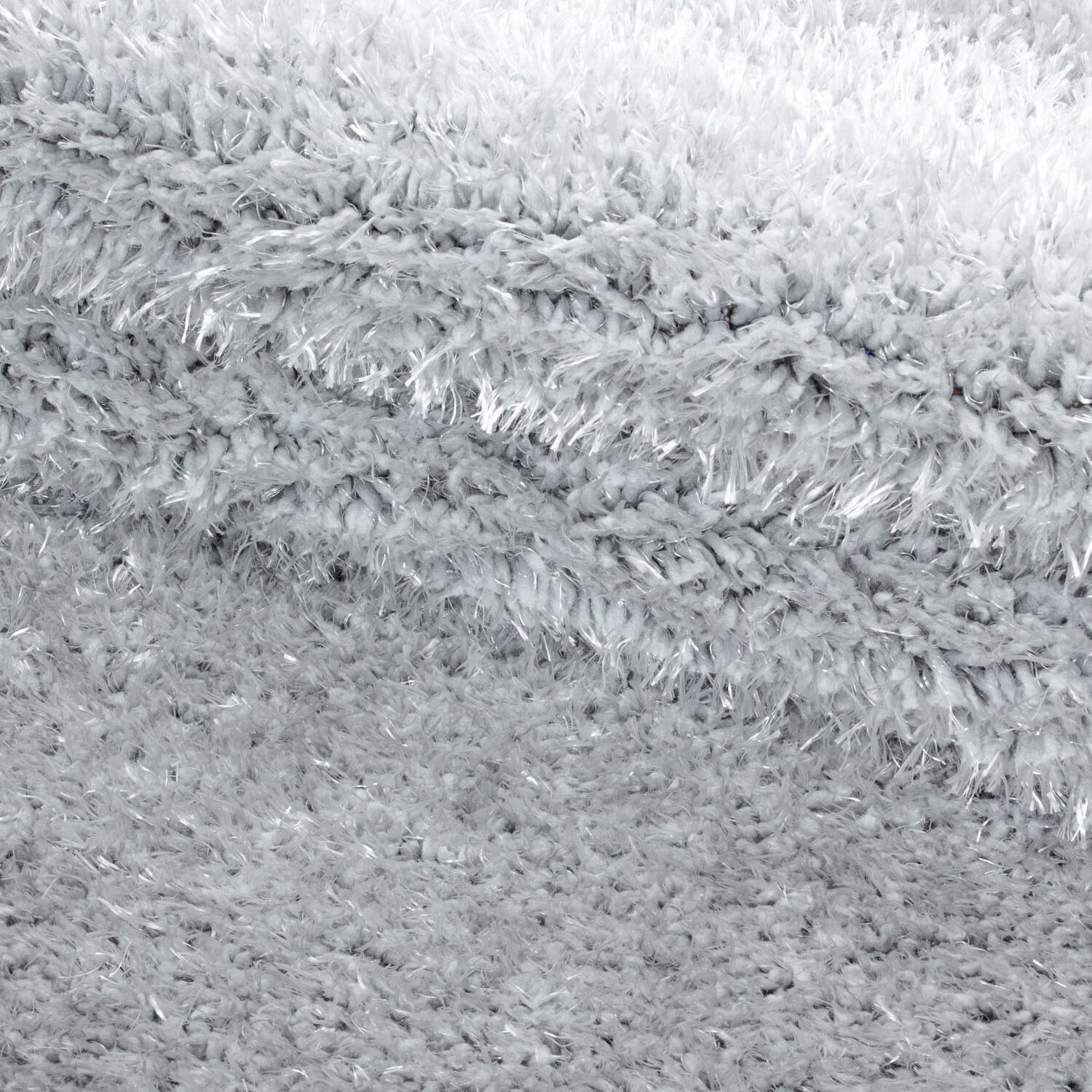 Einfarbig Hochflor Teppich, Flauschiger Langflor Shaggy Teppich, Rechteckig