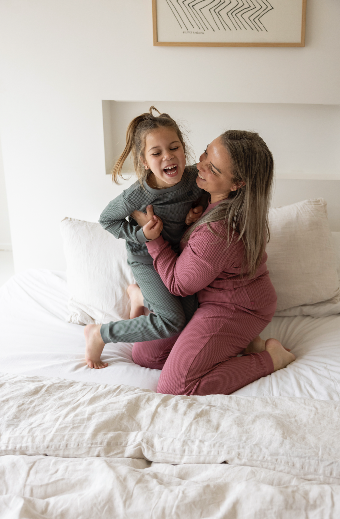 Feetje Pyjama volwassenen Family Edition berry
