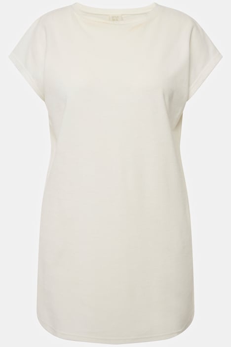 Frottee-Shirt, Rundhals, Halbarm, Biobaumwolle